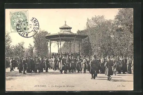 AK Auxerre, Le Kiosque de Musique