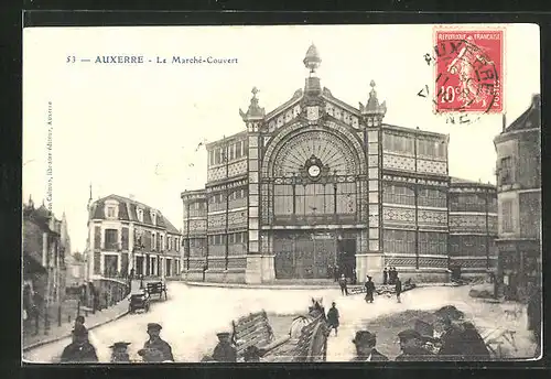 AK Auxerre, Le Marché-Couvert
