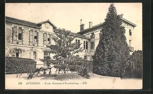 AK Auxerre, Ecole Normale d`Institutrices