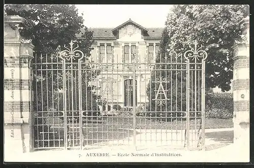 AK Auxerre, Ecole Normale d`Institutrices