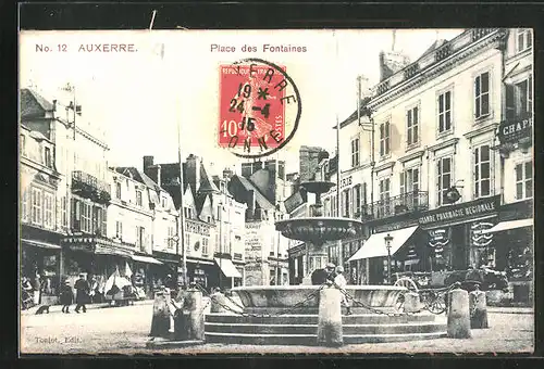 AK Auxerre, Place des Fontaines