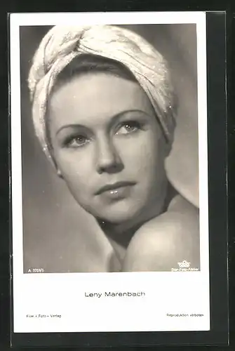 AK Porträtbild von Leny Marenbach