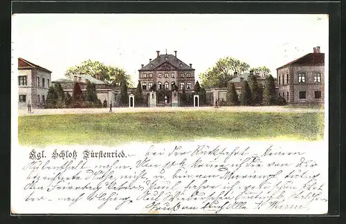 AK München, Kgl. Schloss Fürstenried