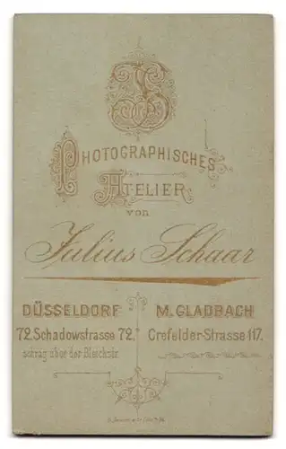 Fotografie Julius Schaar, Düsseldorf, Schadowstr. 72, Portrait eines elegant gekleideten Paares