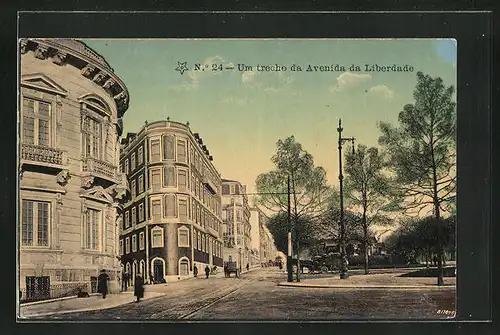 AK Lisboa, Um trecho da Avenida da Liberdade