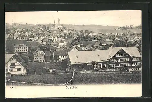 AK Speicher, Blick auf den Ort