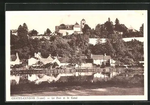 AK Chatel-Censoir, Le Port et le Canal