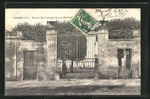 AK Chemilly, Entree du Chateau de la Motte