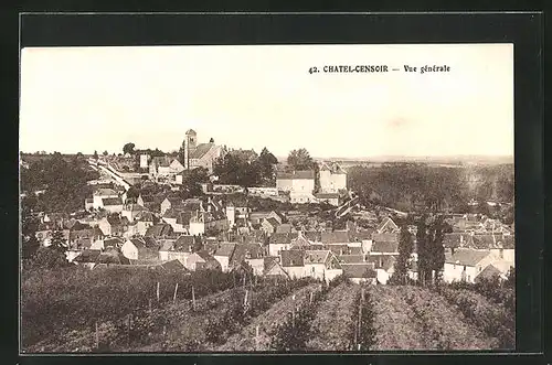 AK Chatel-Censoir, Vue generale