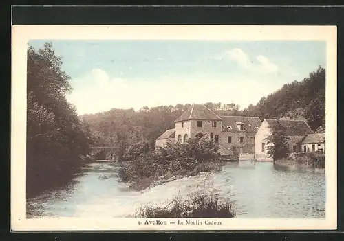 AK Avallon, Le Moulin Cadoux