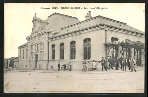 AK Noisy-le-Sec, La nouvelle gare