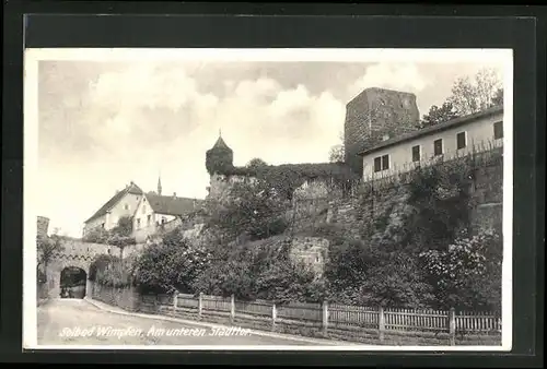 AK Bad Wimpfen, am unteren Stadttor