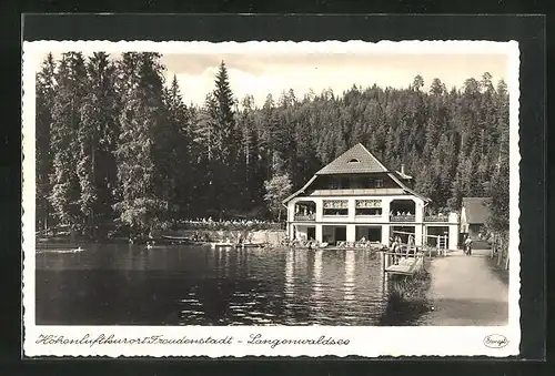 AK Freudenstadt, Haus am Langenwaldsee
