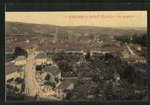 AK Saint-Julien-du-Sault, Vue générale