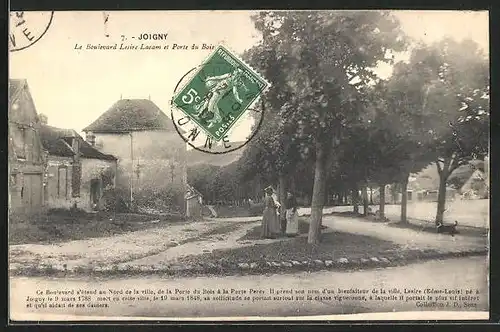 AK Joigny, Le Boulevard Lesire-Lacam et Porte du Bois