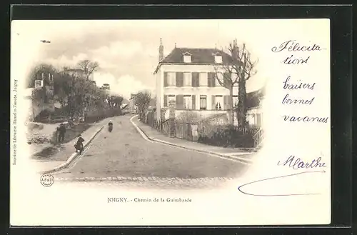 AK Joigny, Chemin de la Guimbarde