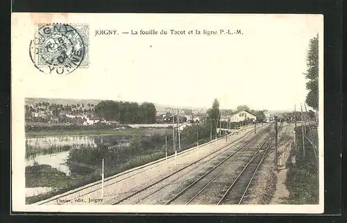 AK Joigny, La fouille du Tacot et la ligne P.-L.-M.