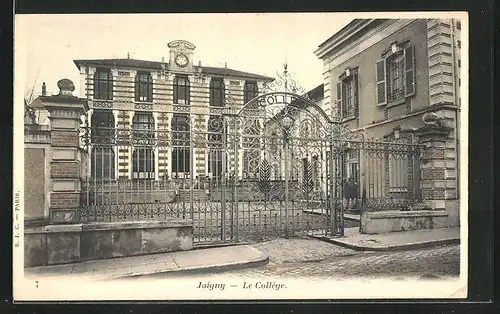 AK Joigny, Le Collège