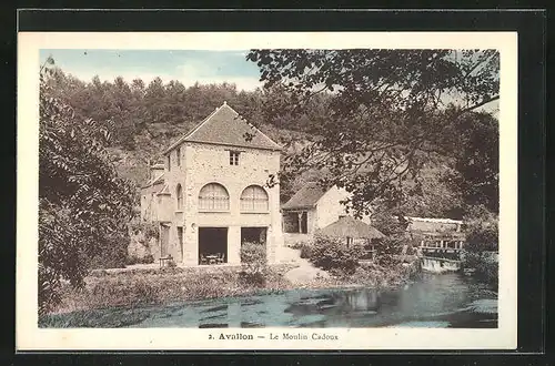 AK Avallon, Le Moulin Cadoux