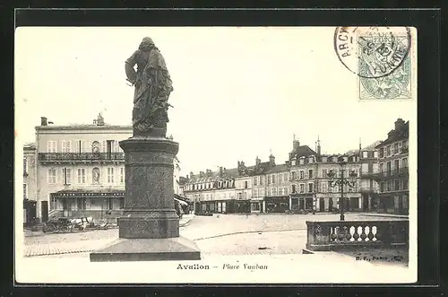 AK Avallon, Place Vauban
