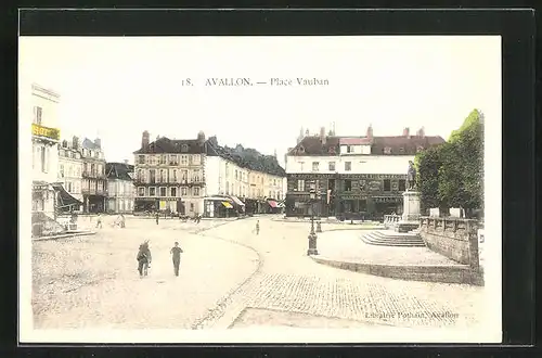 AK Avallon, Place Vauban