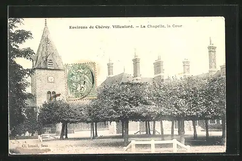 AK Villeniard, La Chapelle, la Cour