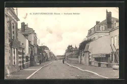 AK Saint-Florentin, Boulevard Bethéder