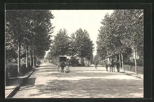 AK Saint-Fargeau, Les Deux Avenues