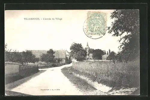 AK Villebougis, L`Entrée du Village