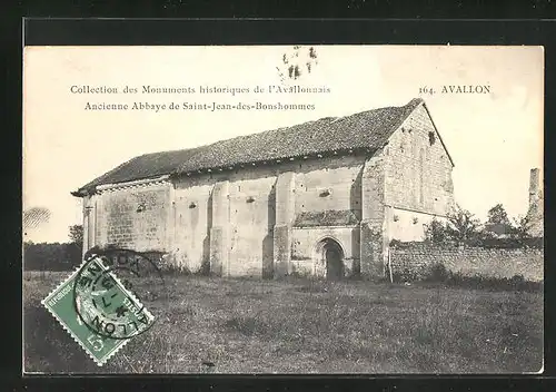 AK Avallon, Ancienne Abbaye de Saint-Jean-des-Bonshommes