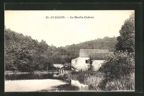 AK Avallon, Le Moulin Cadoux