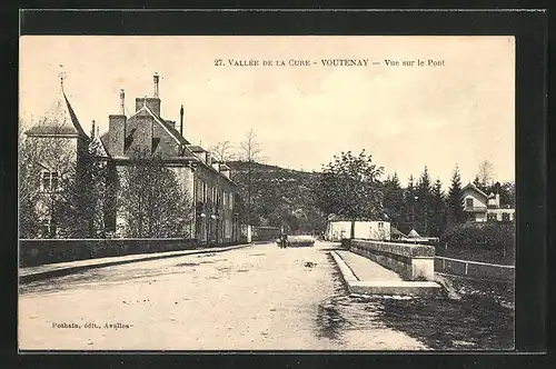 AK Voutenay, Vue sur le Pont