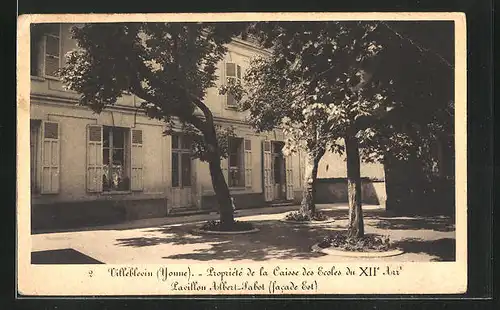 AK Villeblevin, Colonie Scolaire, Pavillon Albert Sabot, Propriété de la Caisse des Ecoles du XIIe Arrondissement
