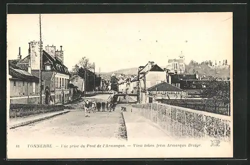 AK Tonnerre, Vue prise du Pont de l`Armancon