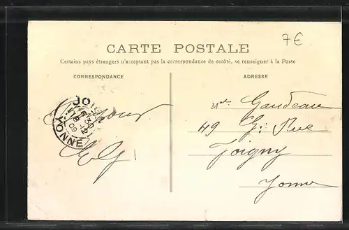 AK Tonnerre, Place de la République