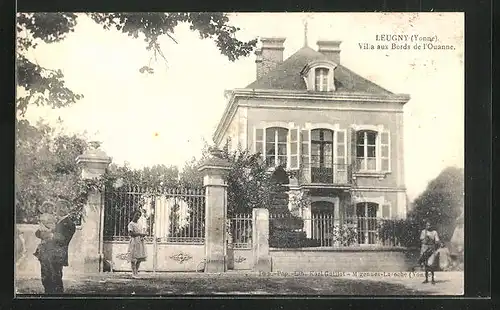 AK Leugny, Villa aux Bords de l`Ouanne