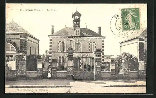 AK Lavau, La Mairie