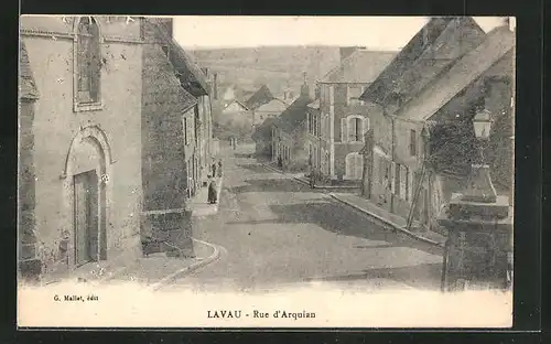 AK Lavau, Rue d`Arquian
