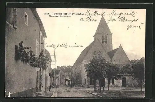 AK Vaux, L`Eglise