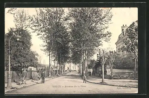 AK Toucy, Avenue de la Gare