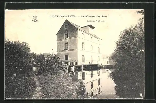 AK Ligny-le-Chatel, Le Moulin des Fées