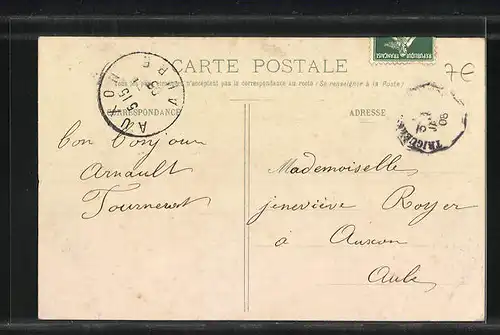 AK Druyes-les-Belles-Fontaines, Vue générale