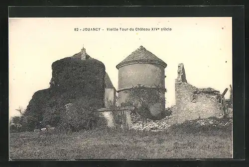 AK Jouancy, Vieille Tour du Chateau XIVe siecle