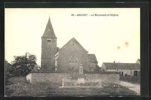 AK Jouancy, Le Monument et l`Eglise