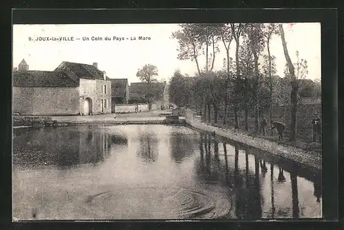 AK Joux-la-Ville, Un Coin du Pays, la Mare