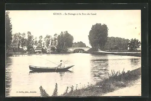 AK Gurgy, Le Barrage et le Pont du Canal