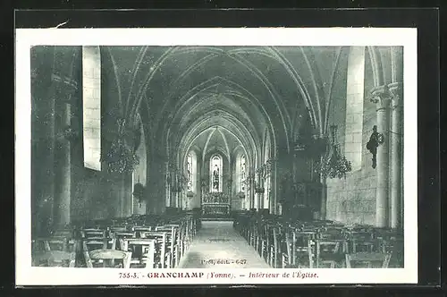 AK Grandchamp, Interieur de l`Eglise