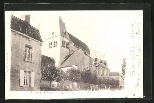 AK Ligny-le-Chatel, L`Eglise