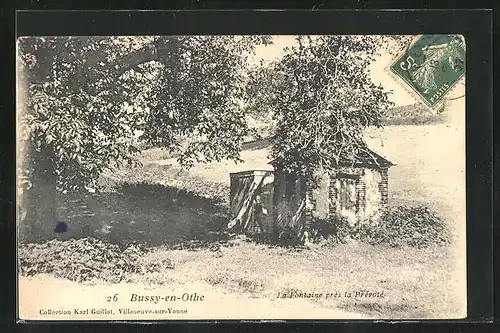AK Bussy-en-Othe, La Fontaine pres la Prevote, die kleine Hütte