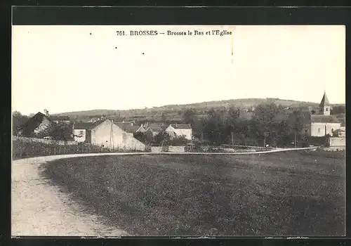 AK Brosses, la Bas et l`Eglise